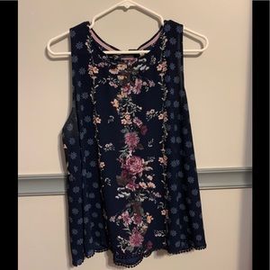 XL FLOWERY TOP